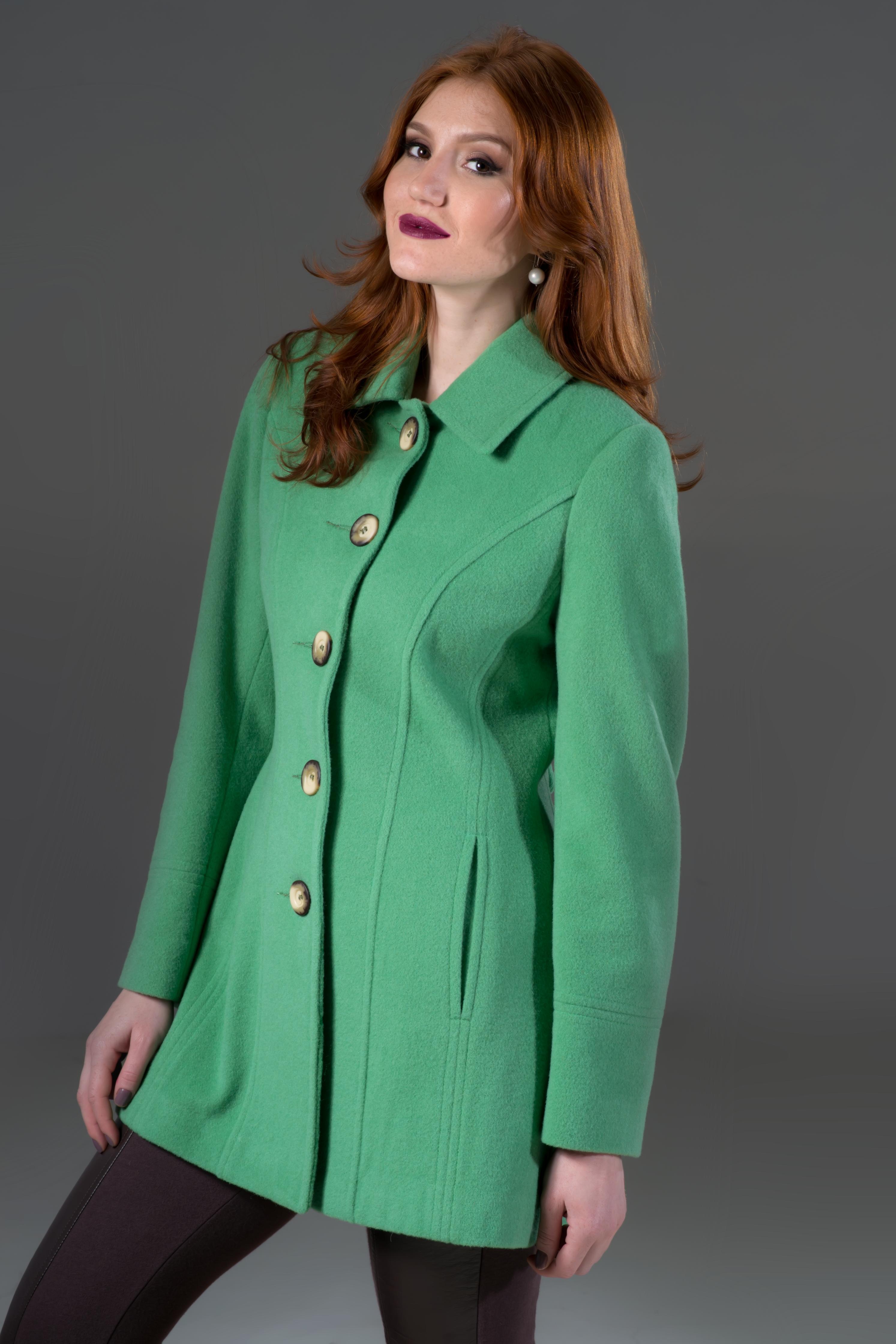 casaco feminino verde