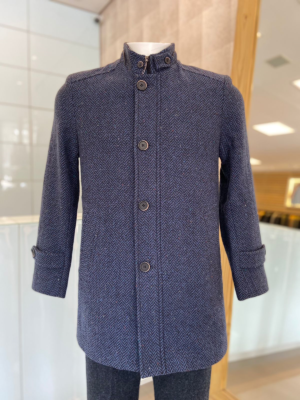 Casaco Masculino de Lã Tweed