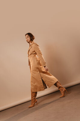 Trench Coat Feminino Longo